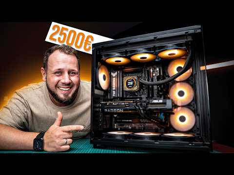 2500€ Gaming- und Streaming-PC komplett in SCHWARZ | be quiet! Light Loop IO LCD