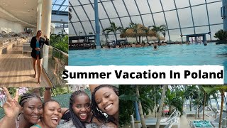 SUMMER VACATION DESTINATION IN POLAND, SUNTAGO WATER PARK | Living in Poland | Warsaw  Travel Vlog🇵🇱