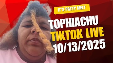 Tophiachu Tiktok Live 10/13/2025 (CRASH OUT, talks of attempt,  Kai Cenat,, begging)