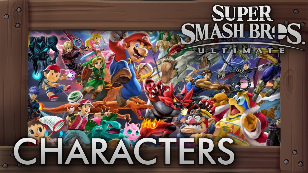 Super Smash Bros. Ultimate - All Characters 