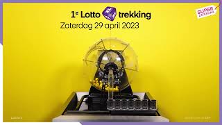 Lotto trekkingsuitslag 29 april 2023