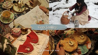 Cozy & Slow January 🕯️🧺| Winter Cottagecore