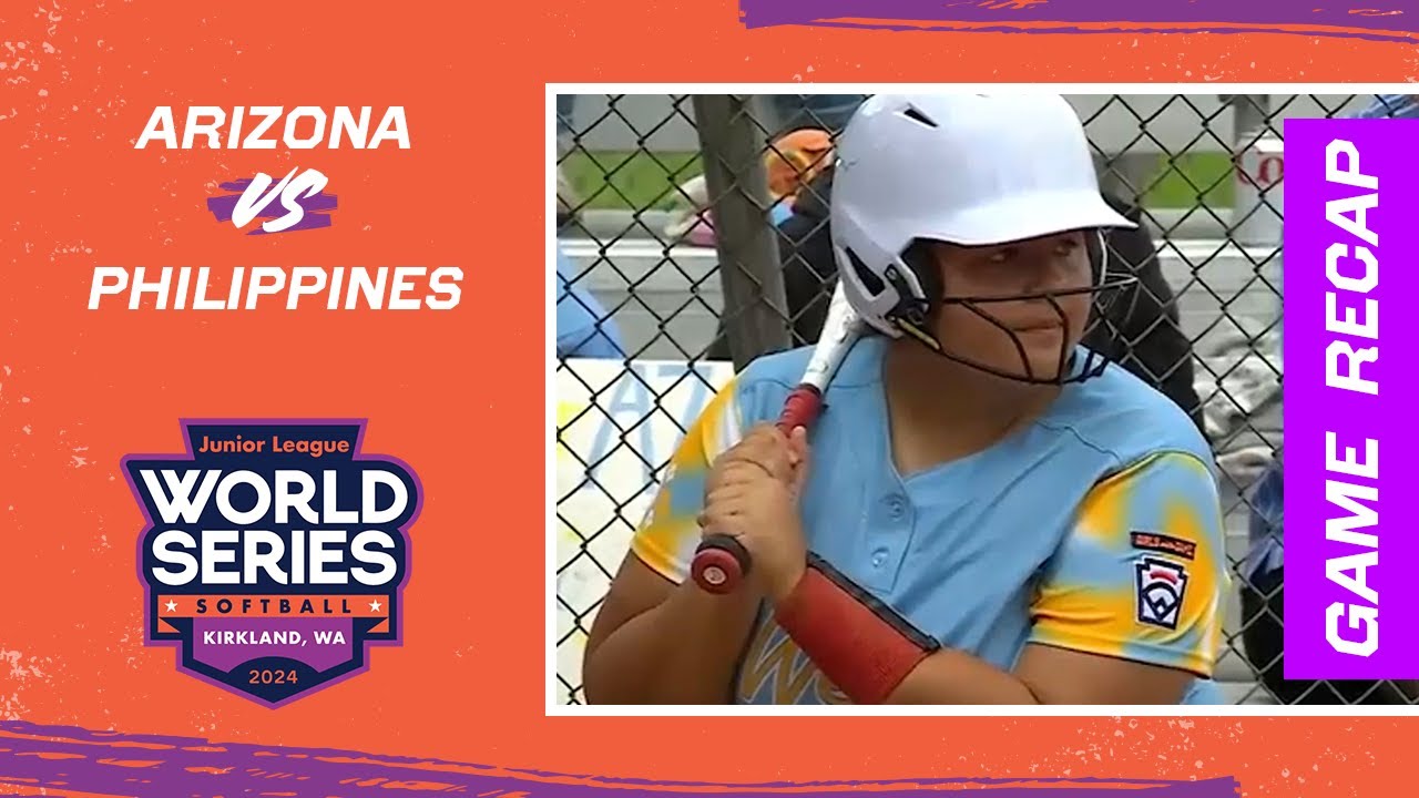 Game Highlights Philippines vs. Arizona Junior League Softball World Series YouTube