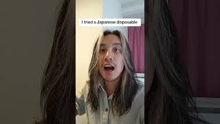 I Tried A Japanese Disposable And It Was Bad