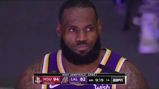LeBron James Full Play | Rockets vs Lakers 2019-20 West Conf Semifinals Game 1 | Smart Highlights