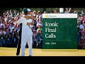 Iconic final calls  the masters