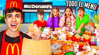 COMPRO TODO EL MENÚ DE MCDONALDS! *así reaccionan los niños!*