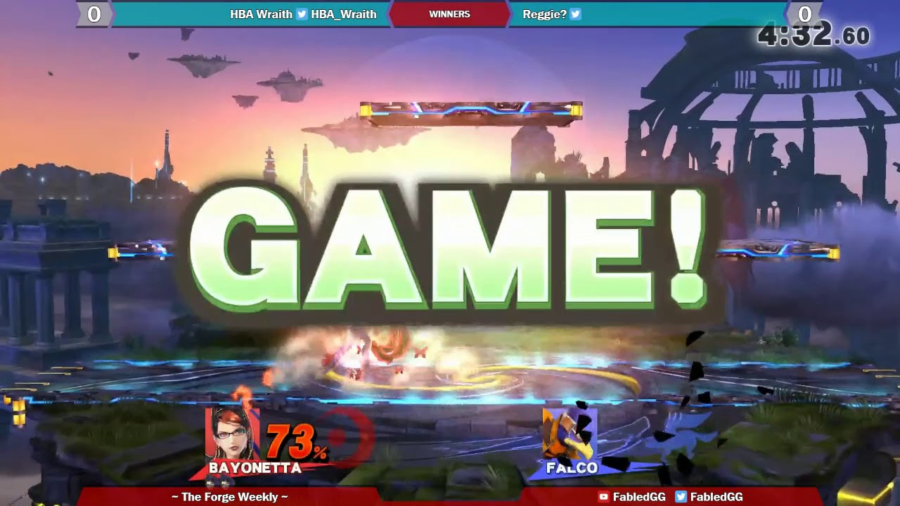 The Forge 9 - HBA Wraith (Bayonetta) Vs Reggie (Falco) - Winners