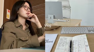 Vlog. 독립적인 삶을 살아가는 방법 🎾 첫 사무실 구하기, 아이맥 언박싱 🖥️ 던스트 팝업, ootd 🫧