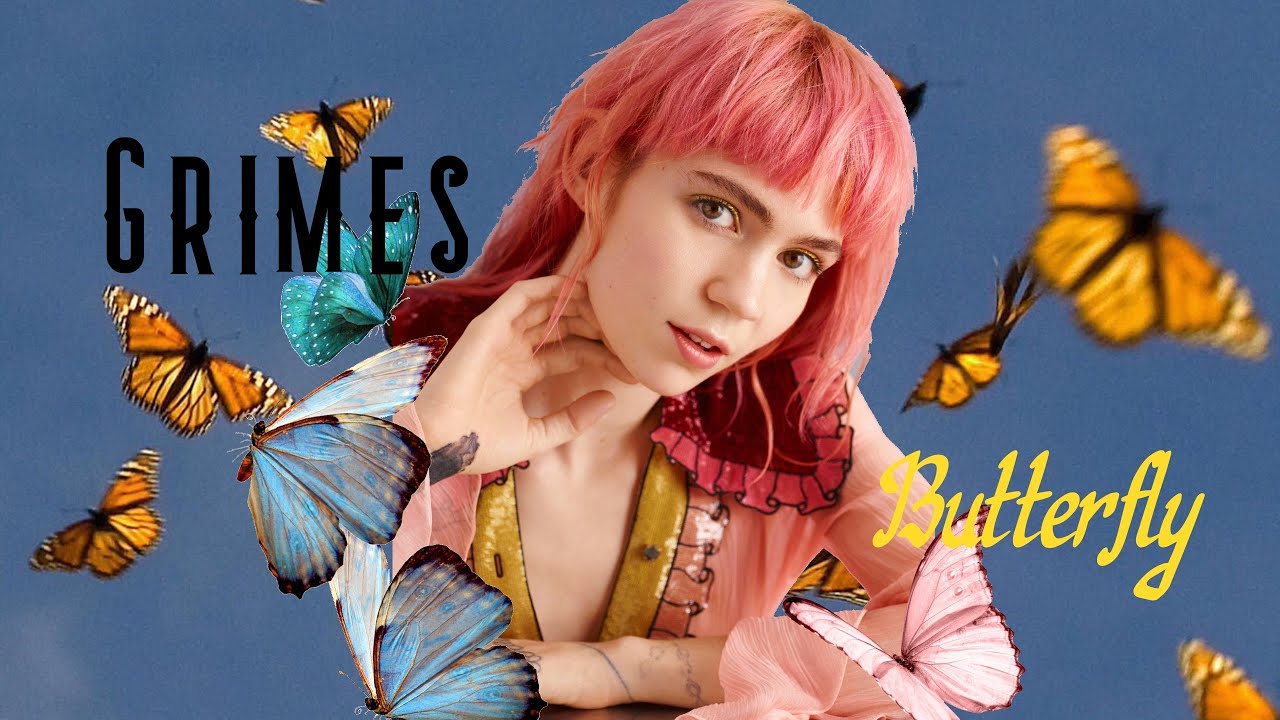 Grimes Butterfly (fan edit video) YouTube