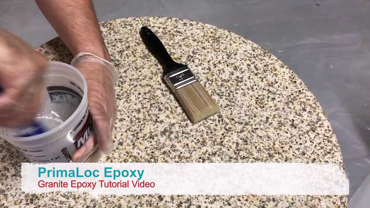 Granite Epoxy Tutorial Video Youtube