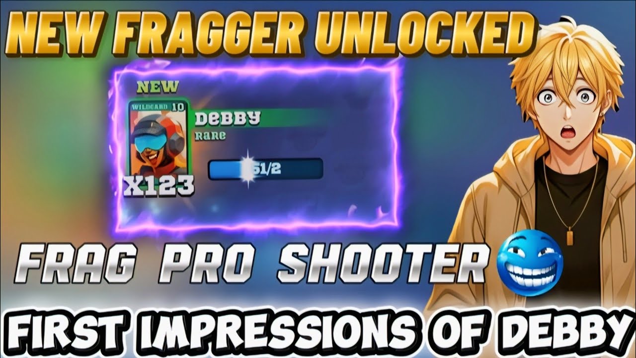 🔥 Debby Unlock Gameplay | Full Power Test 💥 | Frag Pro Shooter | Frag Lord YT