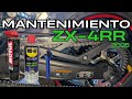 Como limpiar y engrasar cadena Kawasaki Ninja ZX-4RR