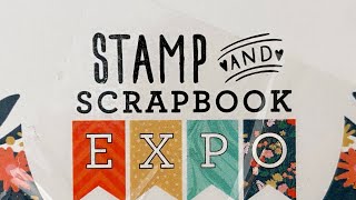 Stamp and scrapbook expo Orlando 2024 show floor