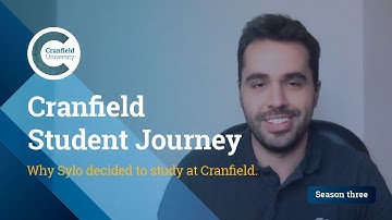 Cranfield Student Journey: Meet Sylo, Air Transport Management MSc