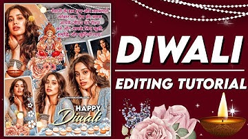 Diwali fanedit tutorial ❤️ || Diwali editing tutorial 2022 😍 || PicsArt editing tutorial 🥀