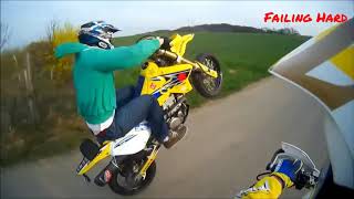 Motorcycle Crash,,Acidentes de Motos|Failing Hard.