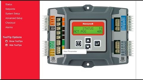 Honeywell Jade Controller Status and Checkout Video