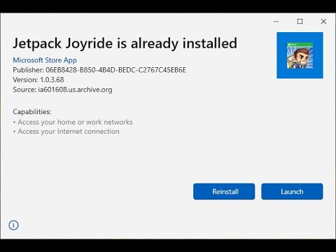 Jetpack Joyride1 Windows 10 - YouTube