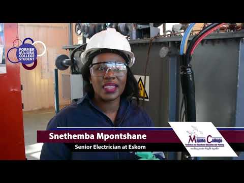 #FutureFriday​​ Interview with Majuba TVET College’s former Electrical student Snethemba Mpontshane