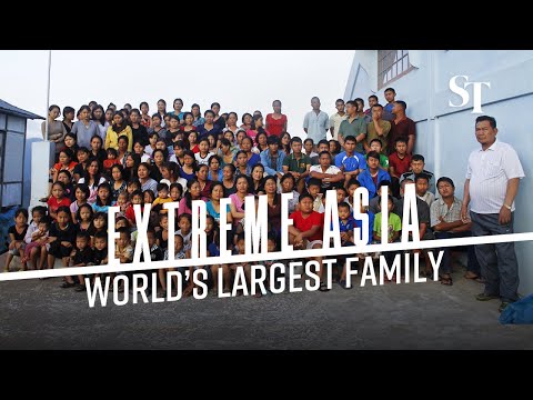 The world's largest family | Extreme Asia