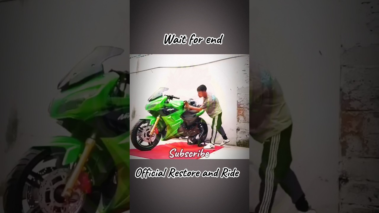 OLD KAWASAKI RESTORATION🔥|Restoration old bike to new|Restore and Ride|