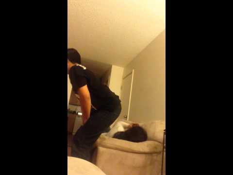 Farting on sister in laws face (prank) - YouTube.