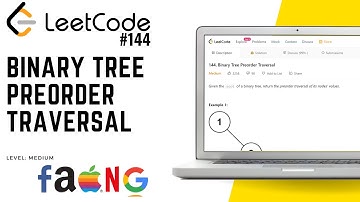 144. Binary Tree Preorder Traversal | Leetcode Medium