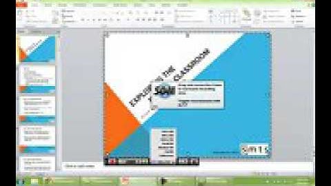 Creating a Lecture Video using Screencast o matic