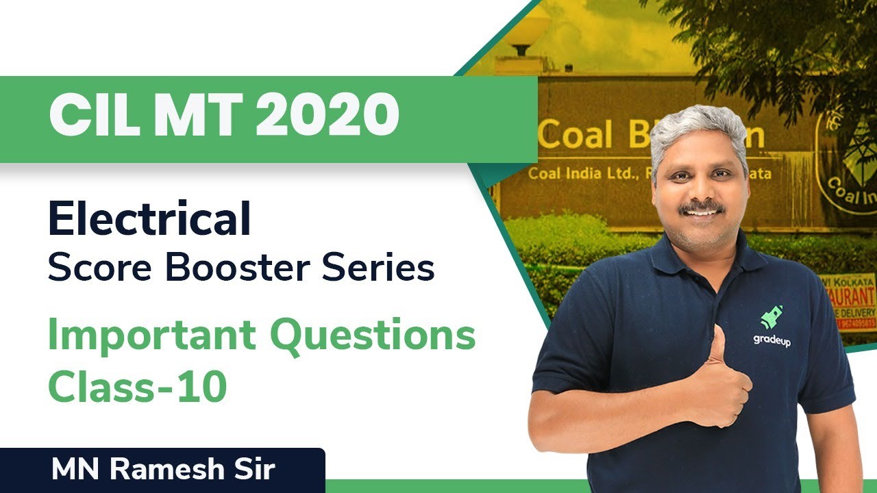 Important Questions Discussion | CIL MT 2020 | Analog Circuits | MN Ramesh Sir | Gradeup