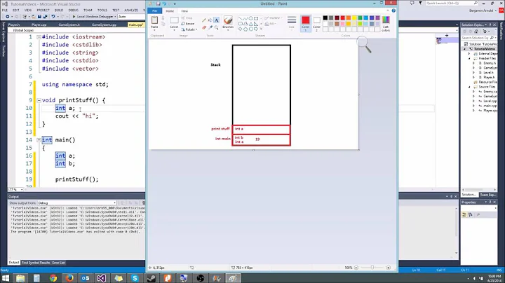 C++/Game Tutorial 26: Stack vs Heap memory!