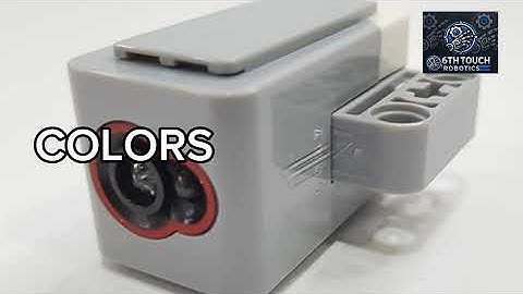 #4 COLOR SENSOR | BASICS AND APPLICATIONS | 6THTOUCH ROBOTICS