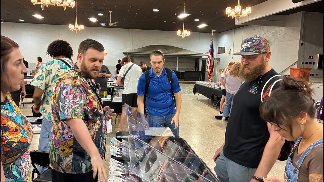 LIVE Pokemon Vendor POV! | Catch ‘Em All Card Show - Greenville, SC