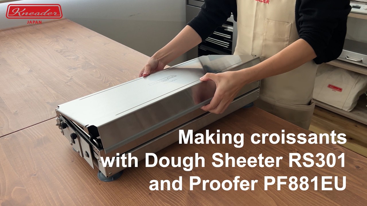 Making Croissants with Dough Proofer PF881EU and Dough Sheeter