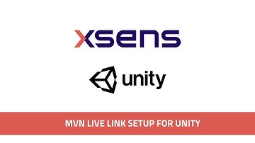 Xsens Tutorial: Streaming into Unity