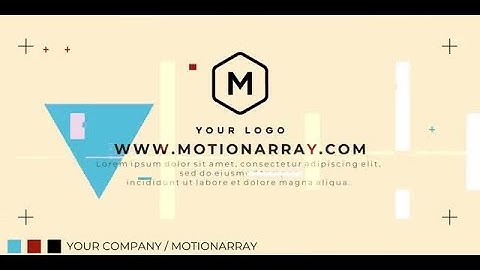 Color Glitch Logo Intro DaVinci Resolve Templates