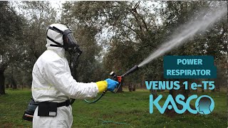 Fiche Technique Masque ventilé Kasco Venus1 e-T5 avec filtre A2P3