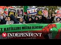 Watch again: NGO protests outside US military base in Turkey over Israel-Hamas war