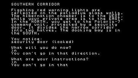 AMSTRAD CPC HIBERNATED I 1 Hib1 POND R17 ST TEXT ADVENTURE By Stefan Vogt