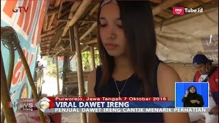 VIRAL! Penjual 'Es Dawet Ireng Manis Khas Purworejo' Cantik Tarik Perhatian Pembeli - BIS 08/10