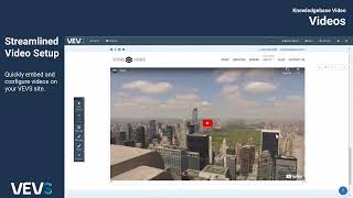 How To Add And Manage Videos On Your Vevs Website