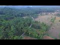 Drone view pesawahan pasirjukut dusun masawah desa masawah