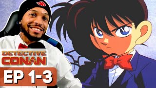 I'm On the CASE!!! | Detective Conan Episode 1-3 Reaction