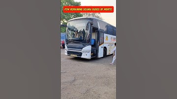 MSRTC ASHWAMEDH SCANIA BUS | KOLHAPUR TO SWARGATE #shorts