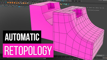 Auto Retopology in Maya