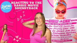 Listening to the Barbie Soundtrack | Billie Eilish, Nicki Minaj, Dua Lipa, FIFTY FIFTY, & more!