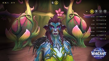 Haranir Allied Race Customization | WoW Midnight Alpha Early Preview