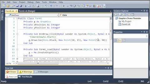 Visual Basic Tutorial - 167 - Graphics Points