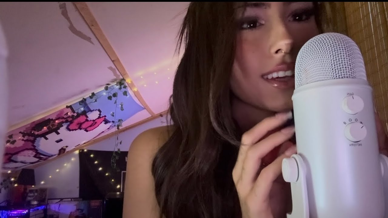 guess the silent word asmr || mouthing words 