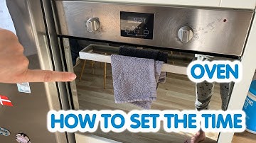 Hoe de klok/tijd van een WHIRLPOOL oven te veranderen